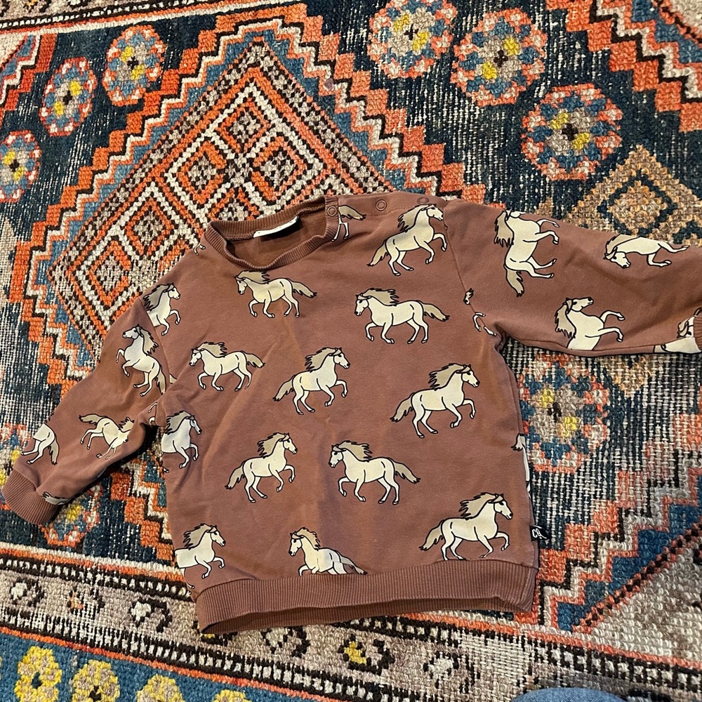 Brown Carlijnq sweatshirt sweater